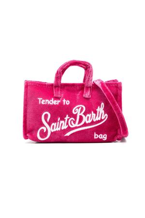 Pouch mini in velluto fucsia SAINT BARTH KIDS | PHONE00101341G